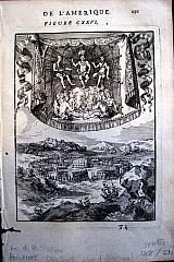 View of Pomeiocc, Virginians & Hurons