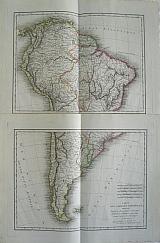 Map of South America drawn after the observations and maps of Messers de la Condamine, La Cruz, Ulloa, Antoine Cornel et Jean Langara.