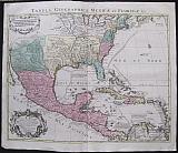 Tabula Geographica Mexicæ et Floridæ &c.